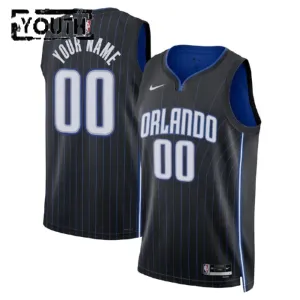 Nike Dječji Dres Orlando Magic Personalizacija Icon Edition Swingman Navy