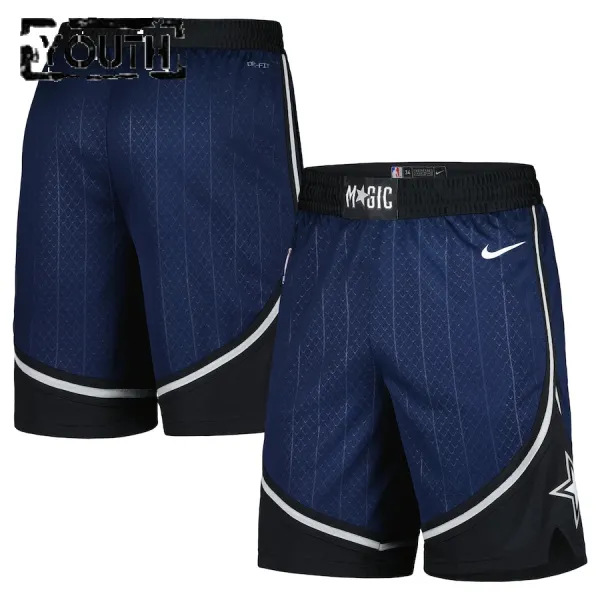 Nike Dječji Kratke Hlače Orlando Magic City Edition 2023/24 Swingman Navy Nike Dječji Kratke Hlače Orlando Magic City Edition 2023/24 Swingman Navy