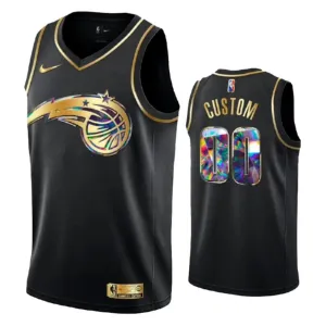 Nike Muški Dres Orlando Magic Diamond Edition Personalizacija Swingman Crna