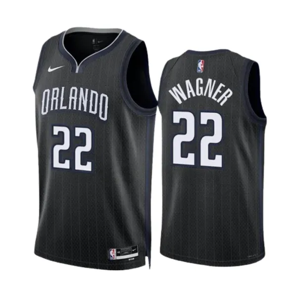 Nike Muški Dres Orlando Magic Franz Wagner 22 City Edition 2022/23 Swingman Crna Nike Muški Dres Orlando Magic Franz Wagner 22 City Edition 2022/23 Swingman Crna