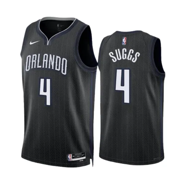 Nike Muški Dres Orlando Magic Jalen Suggs 4 City Edition 2022/23 Swingman Crna Nike Muški Dres Orlando Magic Jalen Suggs 4 City Edition 2022/23 Swingman Crna