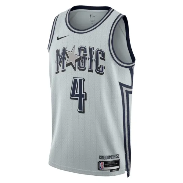 Nike Muški Dres Orlando Magic Jalen Suggs City Edition 2024/25 Swingman Sivo