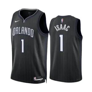 Nike Muški Dres Orlando Magic Jonathan Isaac 1 City Edition 2022/23 Swingman Crna