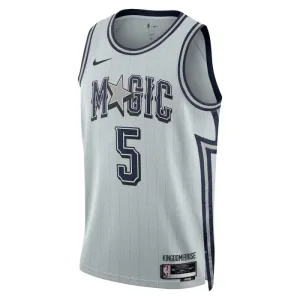 Nike Muški Dres Orlando Magic Paolo Banchero City Edition 2024/25 Swingman Sivo