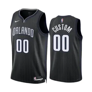 Nike Muški Dres Orlando Magic Personalizacija City Edition 2022/23 Swingman Crna