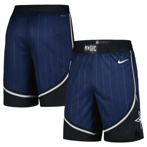 Nike Muški Kratke Hlače Orlando Magic City Edition 2023/24 Swingman Navy Nike Muški Kratke Hlače Orlando Magic City Edition 2023/24 Swingman Navy