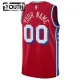 Dječji Dres Philadelphia 76ers Jordan Personalizacija Statement Edition Swingman Crvena