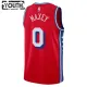Dječji Dres Philadelphia 76ers Jordan Tyrese Maxey 0 Statement Edition Swingman Crvena