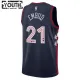 Nike Dječji Dres Philadelphia 76ers Joel Embiid City Edition 2023/24 Swingman Navy