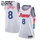Nike Dječji Dres Philadelphia 76ers Paul George City Edition 2024/25 Swingman Bijela
