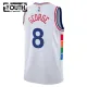 Nike Dječji Dres Philadelphia 76ers Paul George City Edition 2024/25 Swingman Bijela