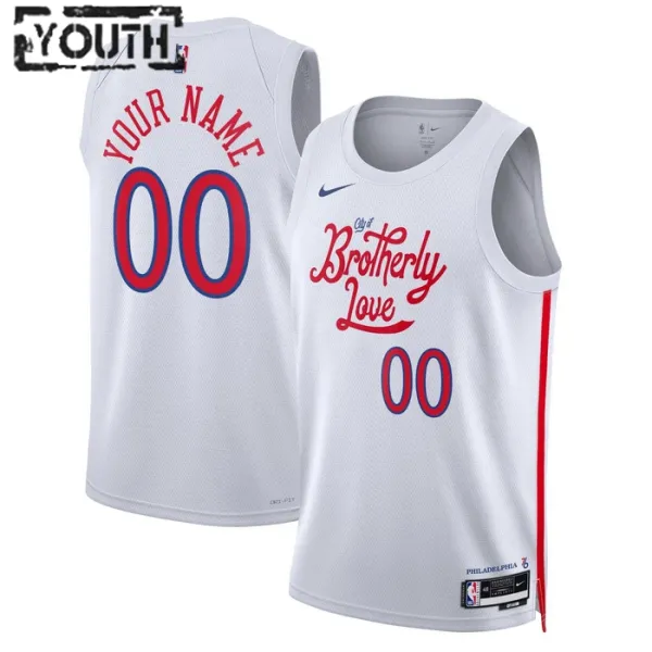 Nike Dječji Dres Philadelphia 76ers Personalizacija City Edition 2022/23 Swingman Nike Dječji Dres Philadelphia 76ers Personalizacija City Edition 2022/23 Swingman