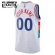 Nike Dječji Dres Philadelphia 76ers Personalizacija City Edition 2024/25 Swingman Bijela