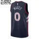 Nike Dječji Dres Philadelphia 76ers Tyrese Maxey City Edition 2023/24 Swingman Navy