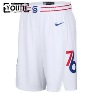 Nike Dječji Kratke Hlače Philadelphia 76ers City Edition 2024/25 Swingman