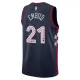 Nike Muški Dres Philadelphia 76ers Joel Embiid City Edition 2023/24 Swingman Navy