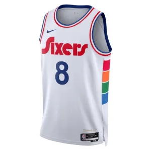 Nike Muški Dres Philadelphia 76ers Paul George City Edition 2024/25 Swingman Bijela