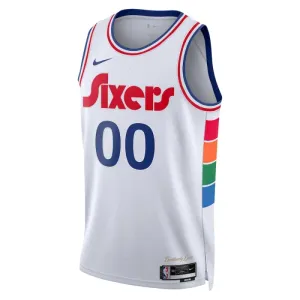 Nike Muški Dres Philadelphia 76ers Personalizacija City Edition 2024/25 Swingman Bijela