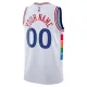Nike Muški Dres Philadelphia 76ers Personalizacija City Edition 2024/25 Swingman Bijela