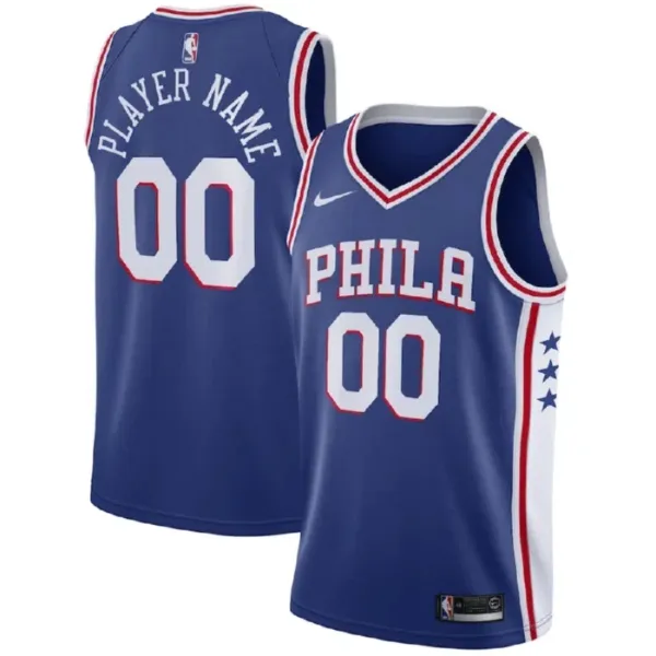 Nike Muški Dres Philadelphia 76ers Personalizacija Icon Edition Swingman Plava Nike Muški Dres Philadelphia 76ers Personalizacija Icon Edition Swingman Plava