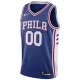Nike Muški Dres Philadelphia 76ers Personalizacija Icon Edition Swingman Plava