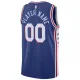 Nike Muški Dres Philadelphia 76ers Personalizacija Icon Edition Swingman Plava