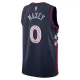 Nike Muški Dres Philadelphia 76ers Tyrese Maxey City Edition 2023/24 Swingman Navy