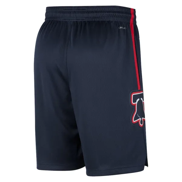 Nike Muški Kratke Hlače Philadelphia 76ers City Edition 2023/24 Swingman Navy