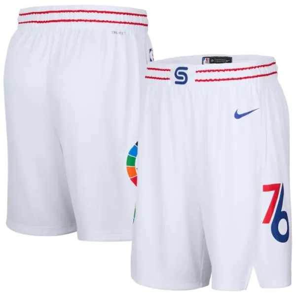 Nike Muški Kratke Hlače Philadelphia 76ers City Edition 2024/25 Swingman Nike Muški Kratke Hlače Philadelphia 76ers City Edition 2024/25 Swingman