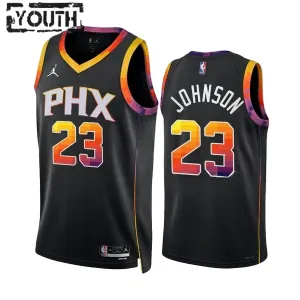 Dječji Dres Phoenix Suns Cameron Johnson 23 Jordan Statement Edition Swingman Crna Dječji Dres Phoenix Suns Cameron Johnson 23 Jordan Statement Edition Swingman Crna