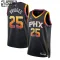 Dječji Dres Phoenix Suns Jordan Mikal Bridges 25 Statement Edition Swingman Crna