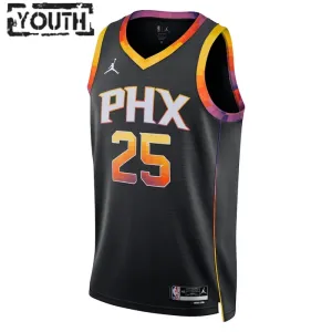 Dječji Dres Phoenix Suns Jordan Mikal Bridges 25 Statement Edition Swingman Crna
