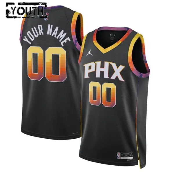 Dječji Dres Phoenix Suns Jordan Personalizacija Statement Edition Swingman Crna Dječji Dres Phoenix Suns Jordan Personalizacija Statement Edition Swingman Crna