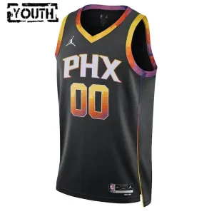 Dječji Dres Phoenix Suns Jordan Personalizacija Statement Edition Swingman Crna