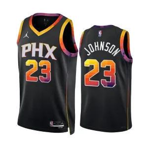 Muški Dres Phoenix Suns Cameron Johnson 23 Jordan Statement Edition Swingman Crna Muški Dres Phoenix Suns Cameron Johnson 23 Jordan Statement Edition Swingman Crna
