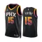 Muški Dres Phoenix Suns Cameron Payne 15 Jordan Statement Edition Swingman Crna