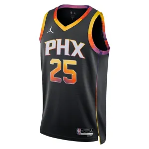 Muški Dres Phoenix Suns Jordan Mikal Bridges 25 Statement Edition Swingman Crna