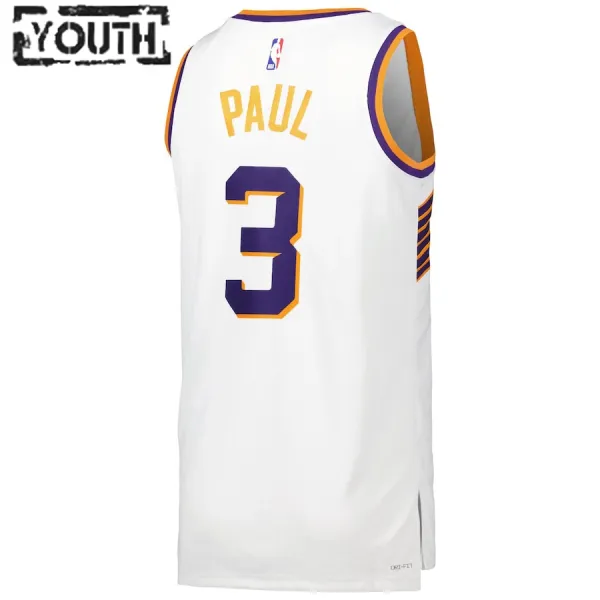 Nike Dječji Dres Phoenix Suns Chris Paul Association Edition 2023/24 Swingman Bijela