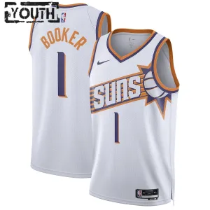 Nike Dječji Dres Phoenix Suns Devin Booker Association Edition 2023/24 Swingman Bijela