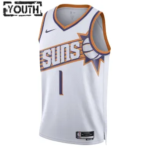 Nike Dječji Dres Phoenix Suns Devin Booker Association Edition 2023/24 Swingman Bijela