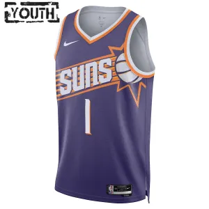 Nike Dječji Dres Phoenix Suns Devin Booker Icon Edition 2023/24 Swingman Ljubičasta