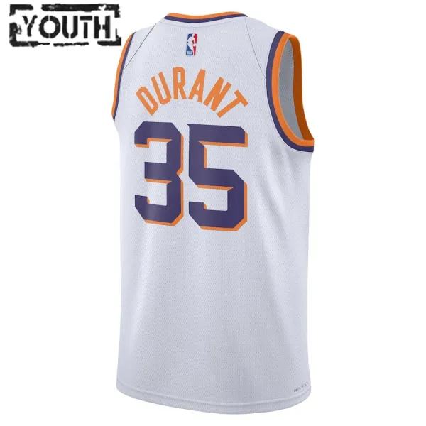 Nike Dječji Dres Phoenix Suns Kevin Durant Association Edition 2023/24 Swingman Bijela