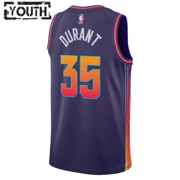 Nike Dječji Dres Phoenix Suns Kevin Durant City Edition 2023/24 Swingman Ljubičasta