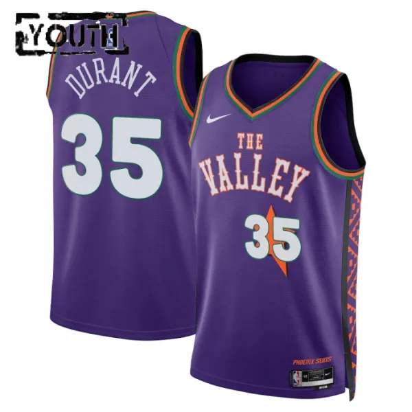 Nike Dječji Dres Phoenix Suns Kevin Durant City Edition 2024/25 Swingman Ljubičasta Nike Dječji Dres Phoenix Suns Kevin Durant City Edition 2024/25 Swingman Ljubičasta