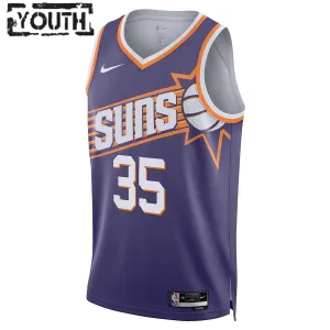 Nike Dječji Dres Phoenix Suns Kevin Durant Icon Edition 2023/24 Swingman Ljubičasta