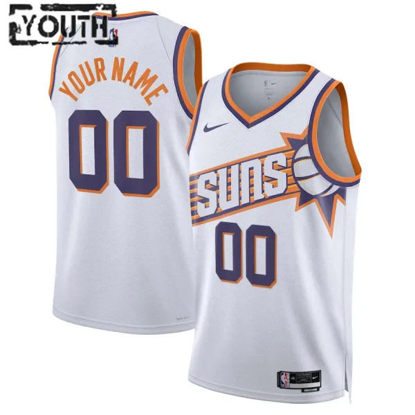 Nike Dječji Dres Phoenix Suns Personalizacija Association Edition 2023/24 Swingman Bijela Nike Dječji Dres Phoenix Suns Personalizacija Association Edition 2023/24 Swingman Bijela
