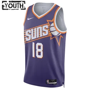 Nike Dječji Dres Phoenix Suns Yuta Watanabe Icon Edition 2023/24 Swingman Ljubičasta