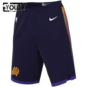 Nike Dječji Kratke Hlače Phoenix Suns City Edition 2023/24 Swingman Ljubičasta