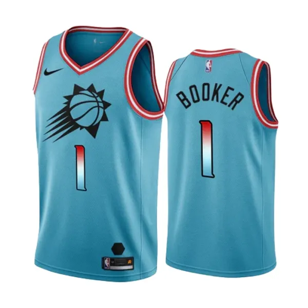 Nike Muški Dres Phoenix Suns Devin Booker 1 City Edition 2022/23 Swingman Plava