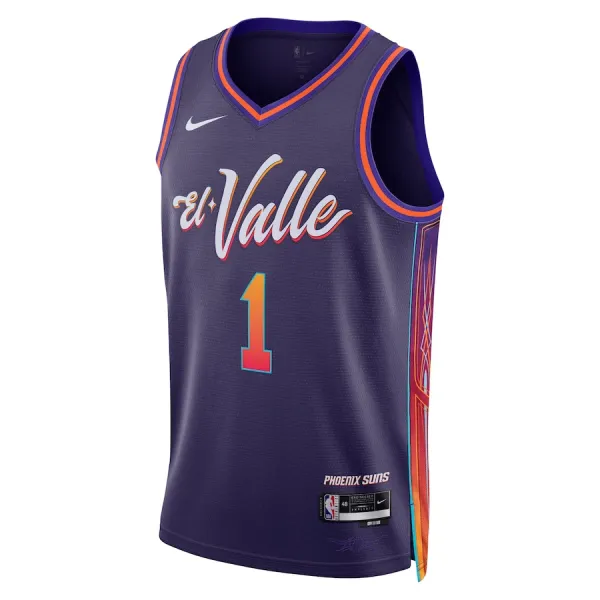 Nike Muški Dres Phoenix Suns Devin Booker City Edition 2023/24 Swingman Ljubičasta